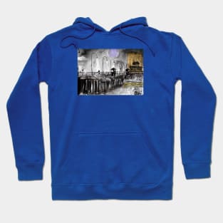 I walked along St Kilda Pier Hoodie